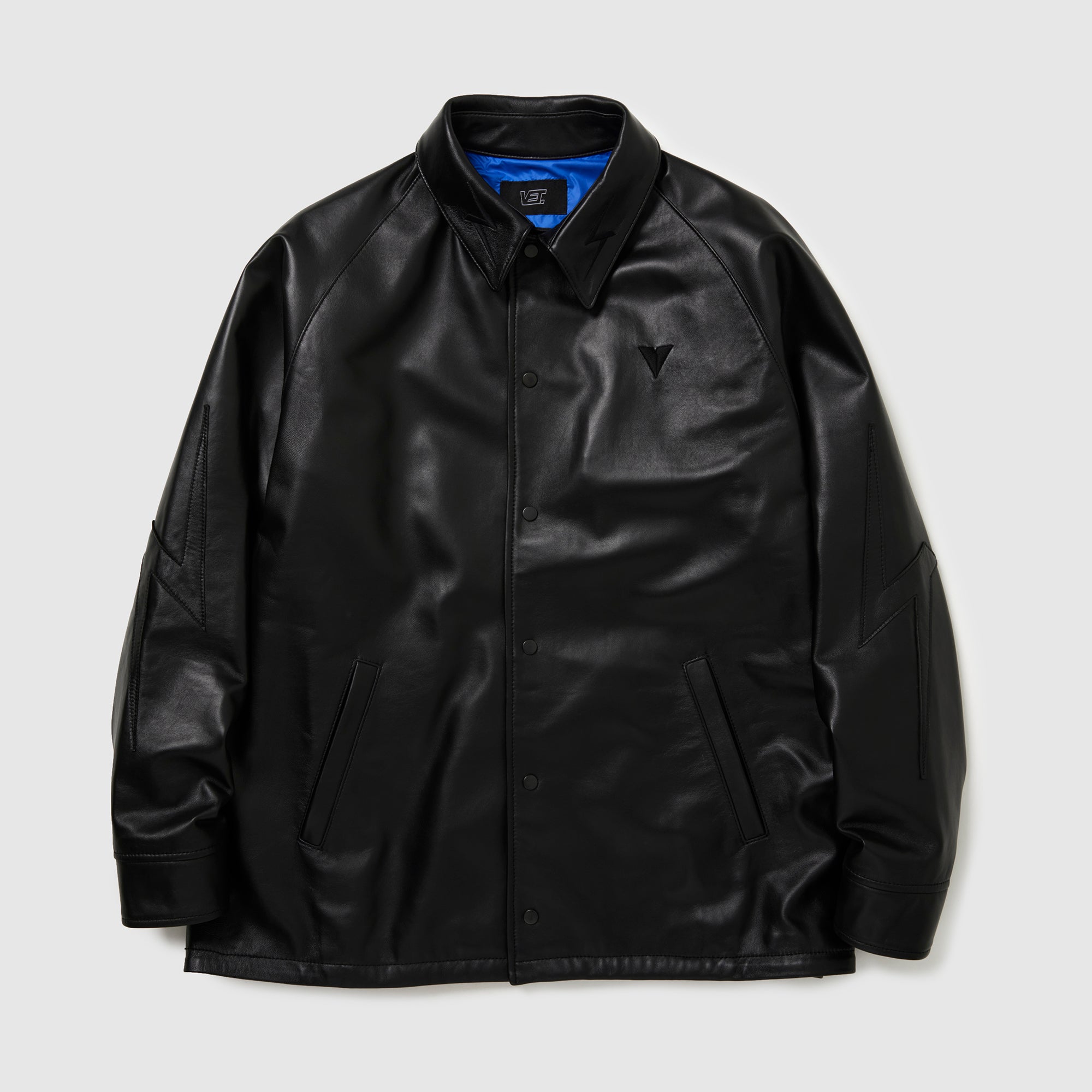 THUNDER LEATHER COACH JACKET